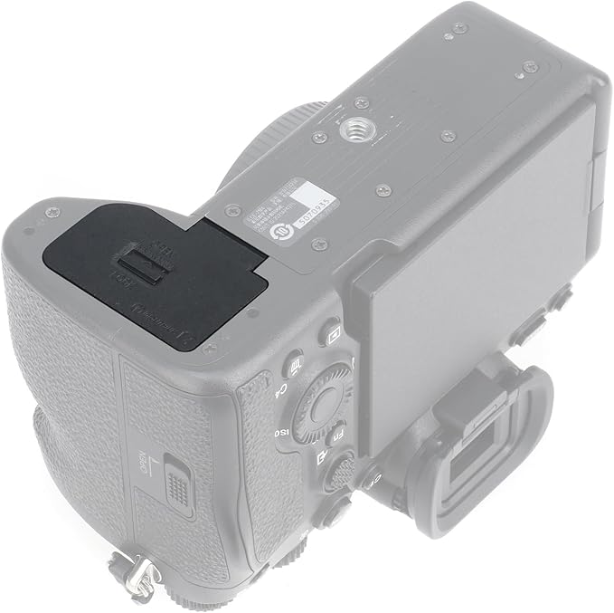 FocusFoto Battery Door Cover Lid Cap Replacement for Sony Alpha A7IV, A7RIV, A7SIII, FX3, FX30, A1, A9II Camera Repair Parts