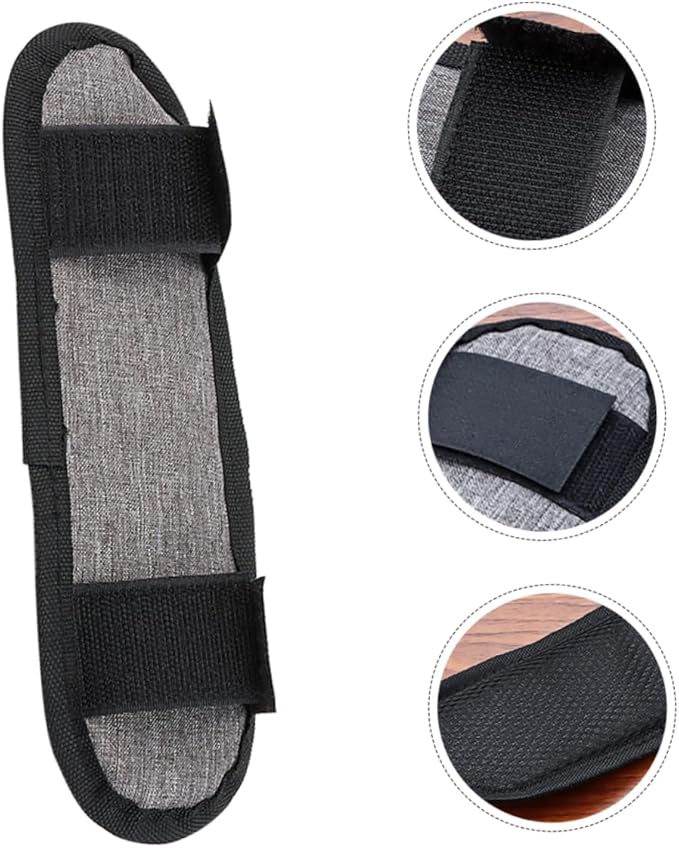 Thickened Detachable Guitar Shoulder Strap Pad Cushion for Electric Acoustic Bass Guitar Comfortable Shoulder Strap Protector for Backpack Camera Bag Cloth Material Lightweight and