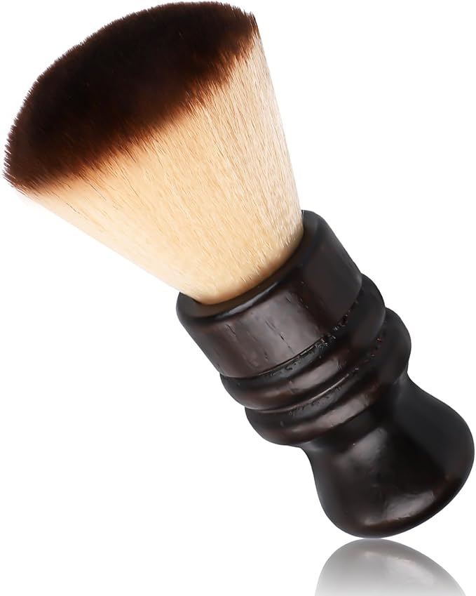 Vinyl Record Cleaner Brush, Anti-Static Record Player Cleaning Brush Soft Microfiber Bristles with Wooden Handle Dust Remover for LP Turntable CD Albums Cartridge