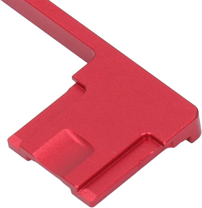 Bewinner Metal Hot Shoe Thumb Up Grip for GR III GR IIIX, Ergonomic Aluminum Alloy Hand Grip Camera Accessory (Red)