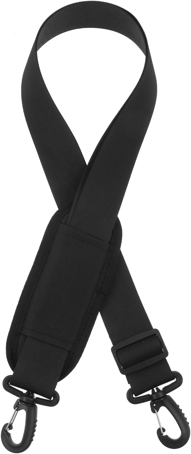63 Inch Shoulder Strap Universal Duffle Bag Strap Replacement Adjustable Shoulder Straps for Bags with Plastuc Hooks for Briefcase Laptop Messenger Bag Crossbody Bags Luggage/Duffel/Camera