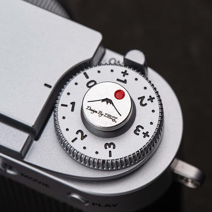 Camera Hot Shoe Cover/Shutter Button, Soft Release Button,Suitable for FUJIFILM XT5 XT4 XT3 XT30 XT20 X100V X100F XT100 X-E3 X-PRO2 X-PRO3 (Mountain-Shutter Button)