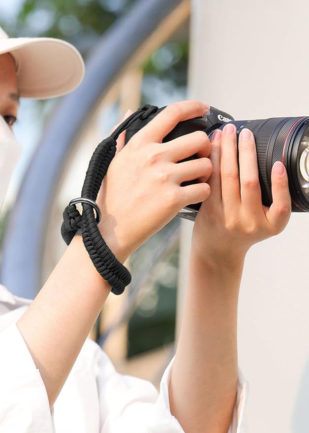 ZXZone Camera Wrist Strap for DSLR Mirrorless Camera，Camera Hand Strap with Safer Connector