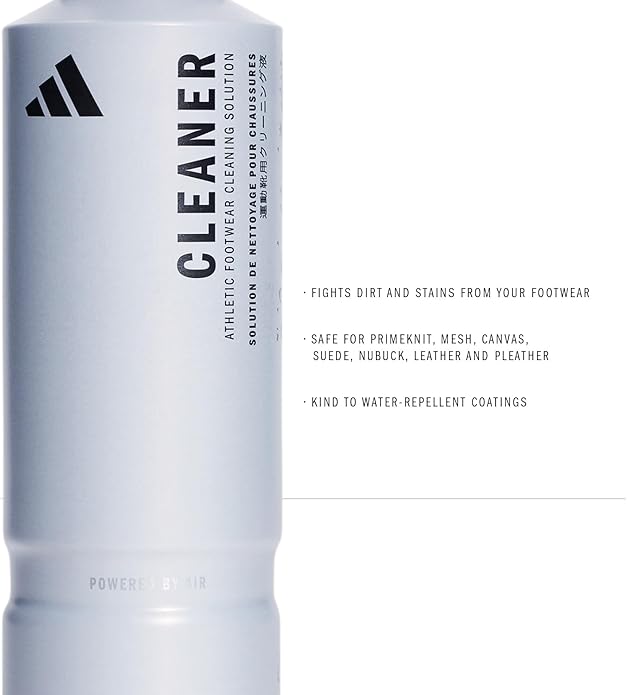 adidas Sport Shoe Cleaner – Sneaker Cleaning Solution, Fights Dirt & Stains, Safe for All Materials