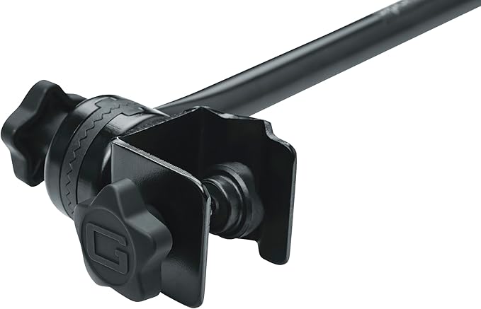 Gator Frameworks Adjustable Clamp-On Angled Mini Interlocking Design 16 Inch Boom Arm (GFW-MIC-CLMPBM16)
