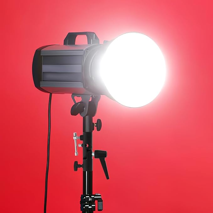 NOLITOY Aluminum Alloy Dual Flash Mount Photography Bracket Stand with Umbrella Holder Compatible with Off-Camera Tripods Sturdy H-Type Flash Lamp Holder for Professional Studio