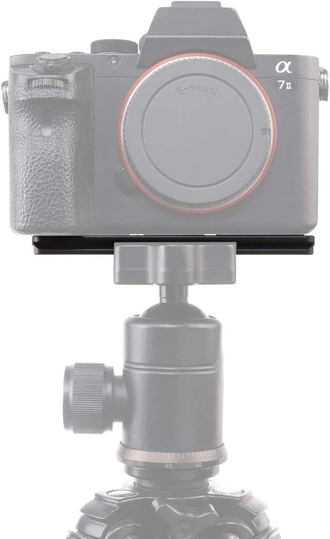 FocusFoto Quick Release Plate 115mm for DJI Ronin SC Gimbal Stabilizer Camera Arca-Swiss Standard Tripod Ballhead (PU115)