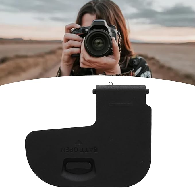 Diyeeni Replacement Battery Door Cover Lid for EOSR R7 Camera, Snap on Battery Door Chamber Cover Lid, Quick Removal and Installation