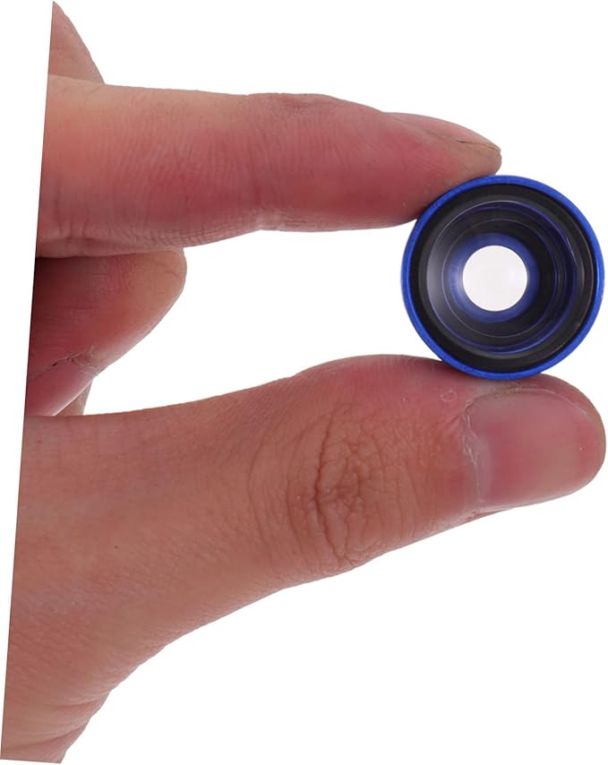 POPETPOP 3-in-1 Clip-On Phone Lens Set Fisheye Wide Angle Macro Mobile Camera Lens for Smartphones Compatible and Portable Clip Design for Photography Enthusiasts
