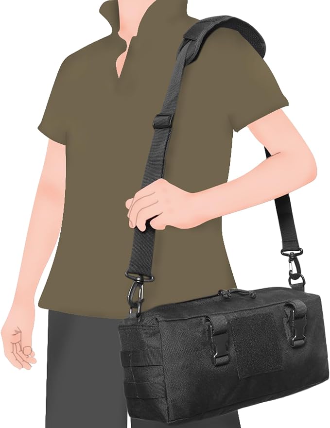 TRIWONDER Bag Shoulder Strap Replacement Adjustable Strap with Padded Metal Hooks for Crossbody Bags Messenger Bags Laptops