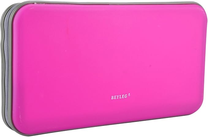 72 Capacity Heavy Duty CD DVD Blu-ray Media Case Storage Holder Organizer Wallet (Peachblow)