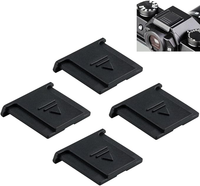 4PCS Camera Hot Shoe Cover Protector Cap for Fujifilm X-T30 III X-M5 X100VI X-T50 XE5 XT30II X-S20 XH2 XH2S XT20 XT4 XT3 XS10 X-Pro3 X-Pro2 XE4 XE2S XT200 XT100 X100V X100F GFX 100RF 100 II GFX100S II