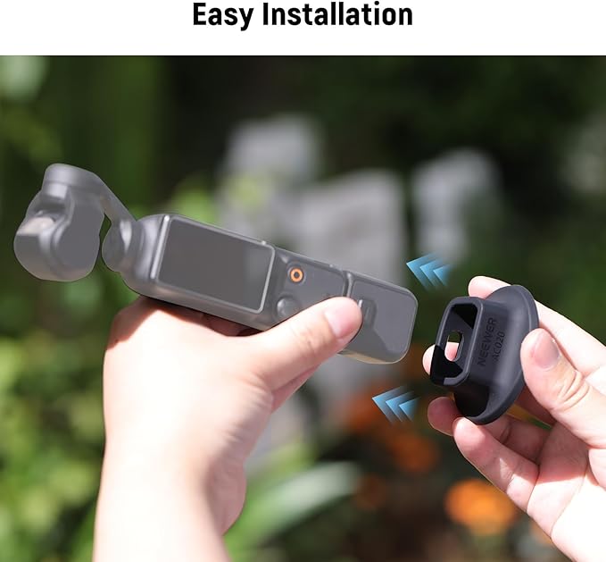 NEEWER Silicone Stand Base for Pocket 3, ø64mm Nonslip Soft Stable Anti Scratch Desktop Camera Mount Support Base Accessory Compatible with DJI Osmo Pocket 3 Gimbal Camera, AC020