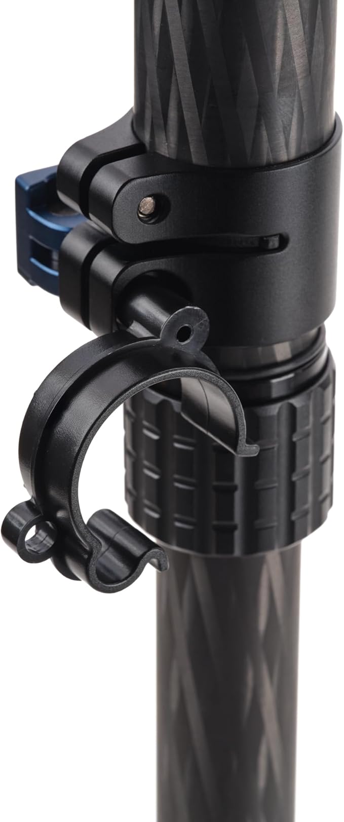 Benro SupaDupa Carbon Fiber 6-Section Monopod – 72″ Max Height, Lightweight Travel Support, Hybrid Flip & Twist Locks, Rotating Foot with Spiked Base, Rubber Grip & Carry Bag (MSD46CB)