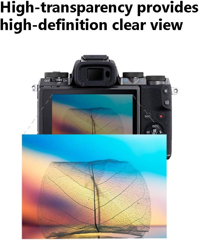kinokoo Tempered Glass Film for Leica C Crystal Clear Film Leica C Screen Protector Bubble-free/Anti-scratch(2 pack)