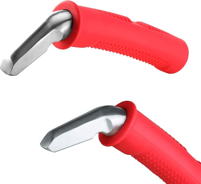 Auto Cane Portable Vehicle Support Handle, Car Door Assist Bar, Supports up to 300 Pounds, Car Door Handle for Elderly (Red)