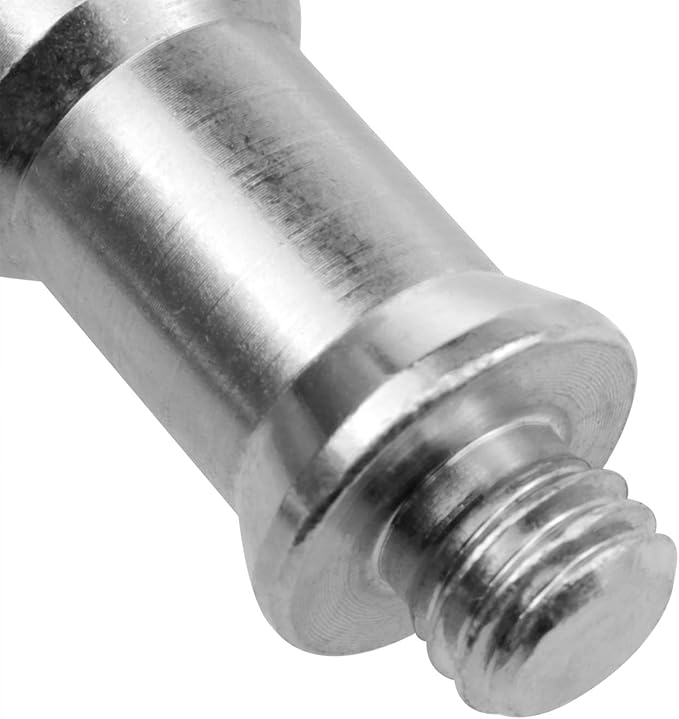Adaptor for hot/Cold Boots for Film Room Light Stand Ball Head Camera Screw adapters Wireless Flash receivers 1/4 to 3/8 inch Metal External Screw converters Threaded Jack monopod 2pcs