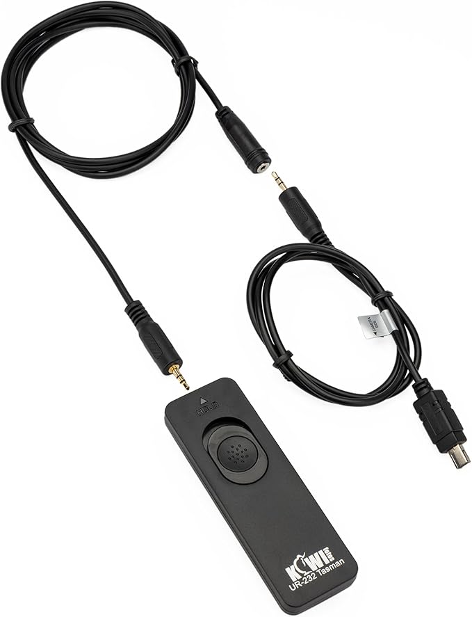 Kiwifotos MC-DC2 Remote Switch Shutter Release Cord for Nikon Z7 Z7II Z6 Z6II Z5 D750 D780 P1000 D7500 D7200 D5600 D5500 D5300 D5200 D5100 D5000 D3300 D3200 D7000 D7100 D610 D600 & More Nikon Camera