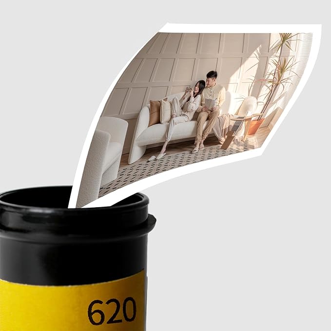 eTone 620 Roll Film ISO 200 Professional Gold 200 Color Negative Film 01-2026 Qty: 4 Rolls