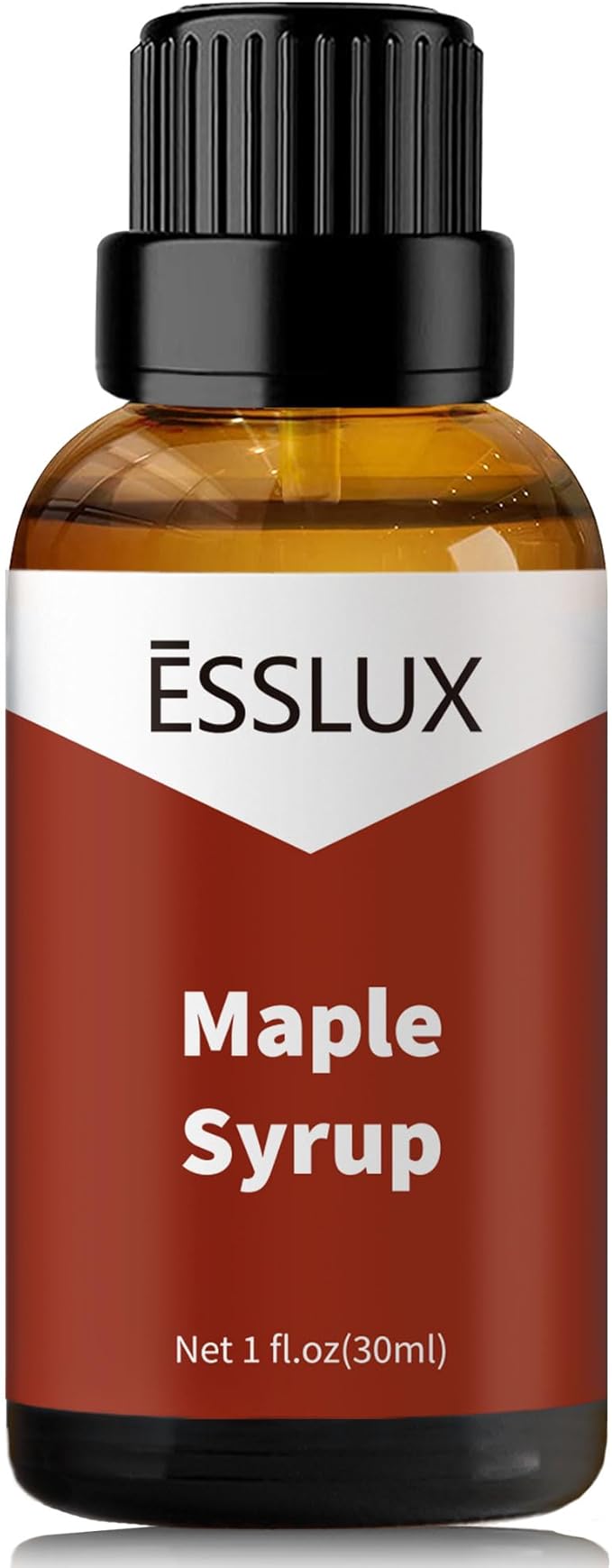 Maple Syrup Fragrance Oil - ESSLUX Essential Aromatherapy Scented Oils for Diffuser, Candle Soap Making Scents, Massage, Perfume, Home Fragrance, 30 ml