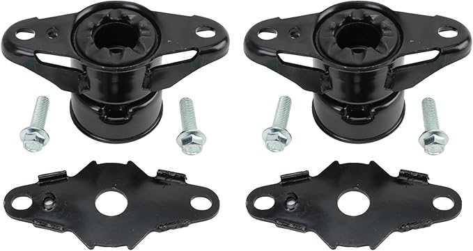 TRQ Rear Upper Shock Mount Kit Compatible with 2011-2018 Dodge Durango Jeep Grand Cherokee