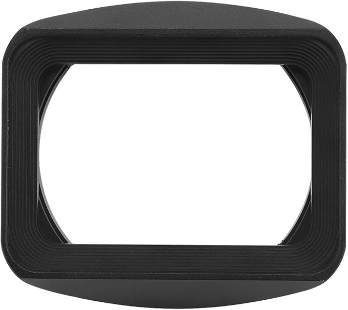 Haoge LH-S85B Bayonet Square Metal Lens Hood Shade with Cap for Sony FE 85mm F1.8 SEL85F18 and E 16-55mm F2.8 G SEL1655G Lens