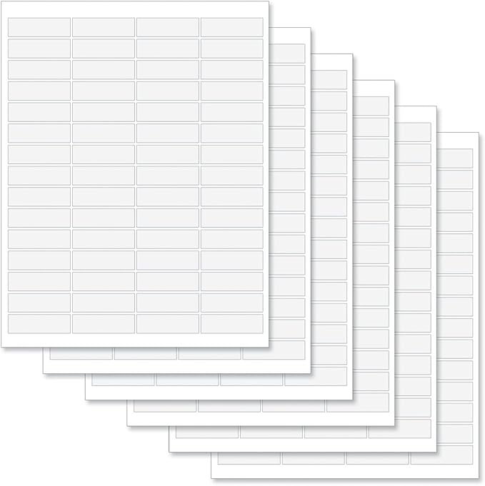 Colorful Images Patriotic American Glory Return Address Mailing Labels, Personalized in The USA with Names & Addresses, Set of 240 Self Adhesive, Easy Peel Flat Label Sheets, ⅝ x 2", 1 Design