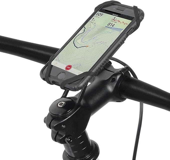 Delta Bike Phone Mount Cycle - Xmount Pro Bicycle Phone Holder Adjusts to Any Handlebar & Fits Any Phone or iPhone - Easily Accessible Bike Accessories for Adult Bikes