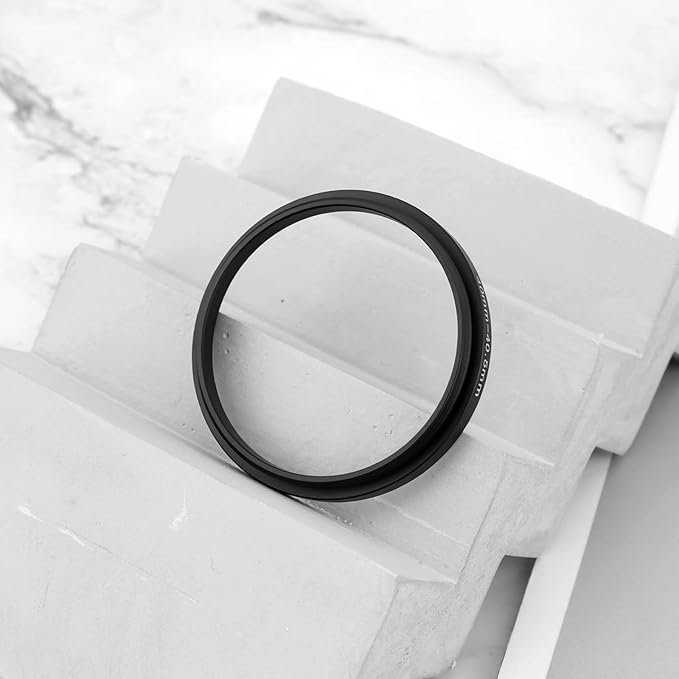 ECSiNG 1PC 40mm-40.5mm Step up Filter Ring 40mm Male to 40.5mm Female Lens Adapter Easy Lens Conversion for Using Filters Across Different Lens Sizes