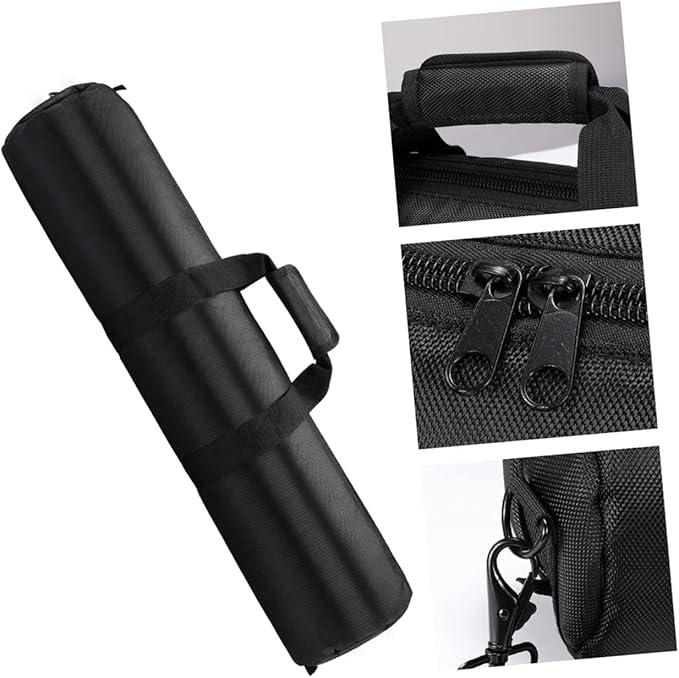 STOBOK Thick Foam Padded Tripod Bag Handle and Shoulder Strap for Photographers Portable Lighting Equipment Storage Case Suitable for Travel and Outdoor Use