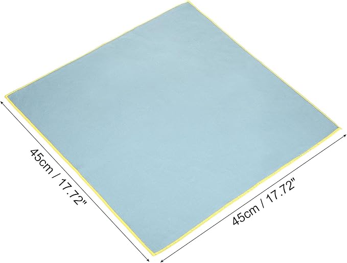 PATIKIL Camera Protective Wrap, 17.7" x 17.7" Lens Protector Wrapper Magic Self-Adhesive Camera Wrap for Camera Lens DSLR Phone Laptop, Haze Blue