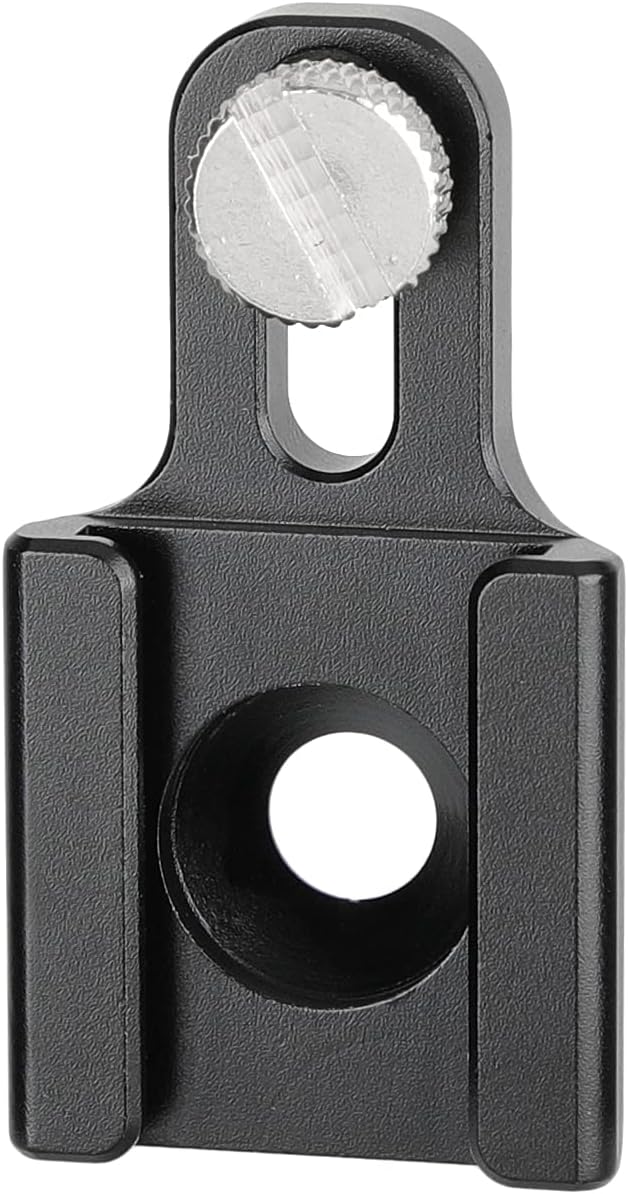 CAMVATE Universal Cold Shoe Mount with 1/4"-20 Mounting Groove & Stud Screw for DSLR Camera Cage Kit Shoe Accessories - 2939