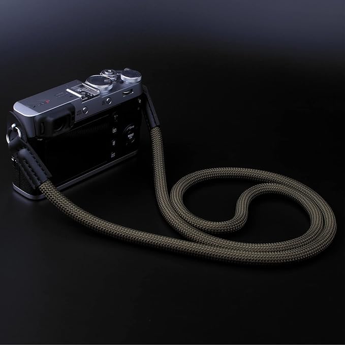 Vintage Camera Neck Strap,Nylon Rope Camera Shoulder Straps for Photographers Film DSLR