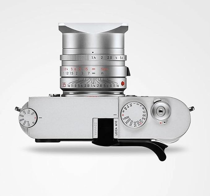 M10P/R-G Thumb Stand Metal Thumbs Up Grip Compatible with Leica M11 M10 M10P M10R M11D M11P Better Balance & Grip Convenience, Camera Black Hand Grip (Black)