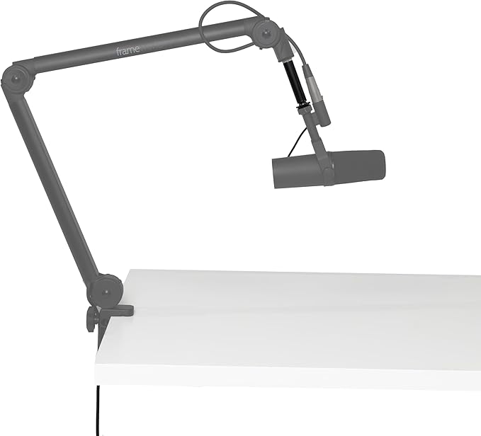 Gator Frameworks Extension Adapter for Braodcast Boom Arms, Pairs with all Gator Boom Arms (GFWMICBCBMEXT)