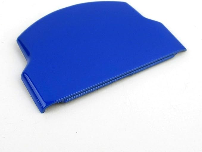 Battery Back Cover Case Lid Door Replacement for PSP 2000 2001 3000 3001 Protective Battery Cover Color Dark Blue