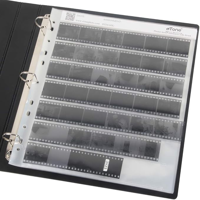 100x eTone Archival Storage Sheets 135 35mm Negative Page Preservers (100X135)