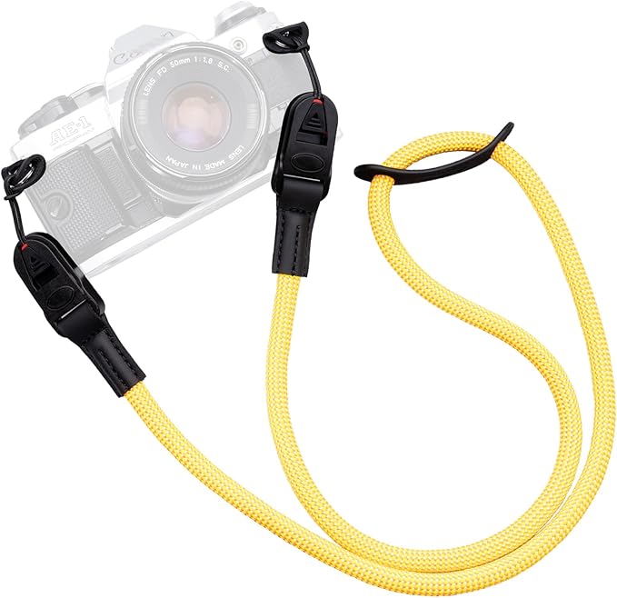 Camera Strap Rope,Quick Release Vintage Cute QD Nylon Neck Shoulder Straps for Photographers Film DSLR