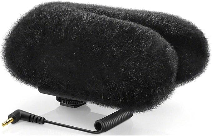 Sennheiser Professional MKE 440 Compact Stereo Shotgun Microphone with 3.5mm Connector for Cameras, 506258,Black