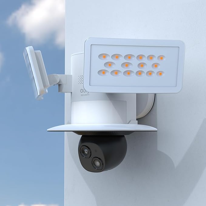 Rain Cover for eufy Floodlight Camera E340 (White)