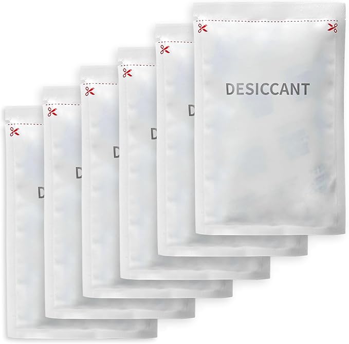 Food Desiccant Bag: 6 Pack Upgrade Replaced Desiccant Packs for Cat & Dog Food Dry and Fresh- Suitable for Most Automatic Cat Feeders Food Storage