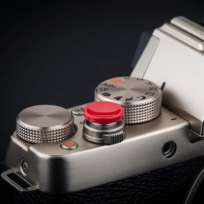 2X Camera Shutter Button Cap for A7 V A7V A7M5 A7CR A7CII ZV-E10 II ZV-E10 ZV-1 A7C A6700 A6600 A6500 A6400 A6300 A6100 A7SIII A7RII A7SII A7II A7 A7S A7R RX100VII VI V IV III EOS M10 M5 M6 Mark II