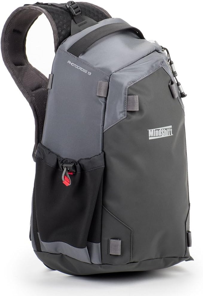 Think Tank MindShift PhotoCross 13 Sling Bag for DSLR and Mirrorless Camera, 11 Liters, (Carbon Grey)