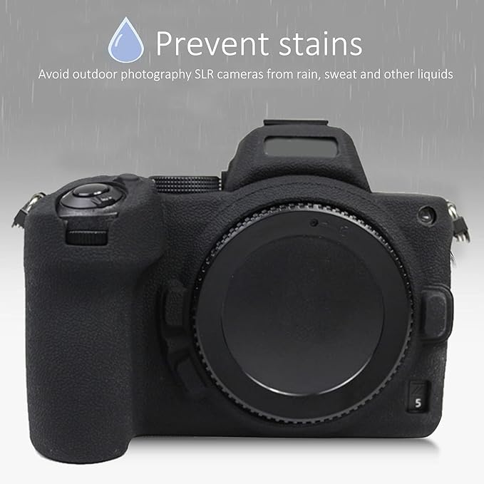 Camera Protective Cover,Soft Silicone Case Camera Body Cover Camera Bag Protector Pouch Photography Accessory,for Z5