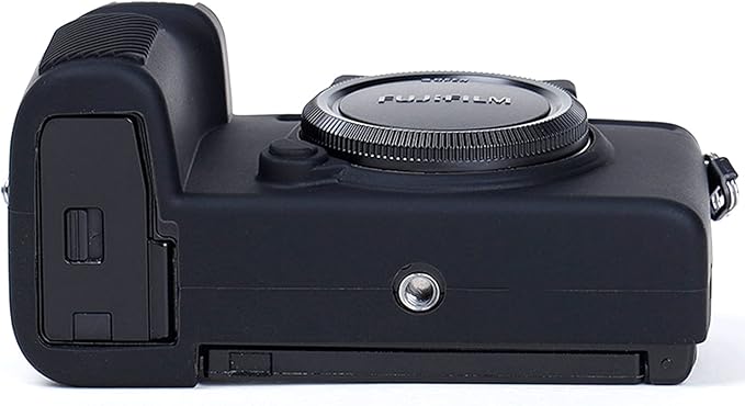 Professional Secure Silicone Camera Cases Bag Housing Rubber Body Skin for Fujifilm X-S10 Mirrorless Camera Fuji XS10 Protective Case (Black)