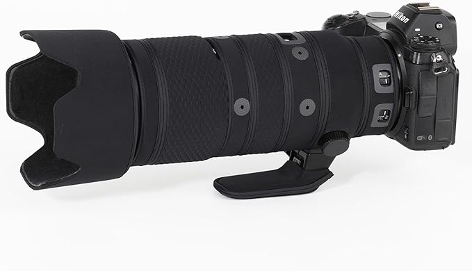 CHASING BIRDS Lens Camouflage Waterproof Coat for Nikon Z 70-200mm f/2.8 VR S Rainproof Lens Protective Cover Version IV (Classic Black, with 1.4X and 2.0X TC)