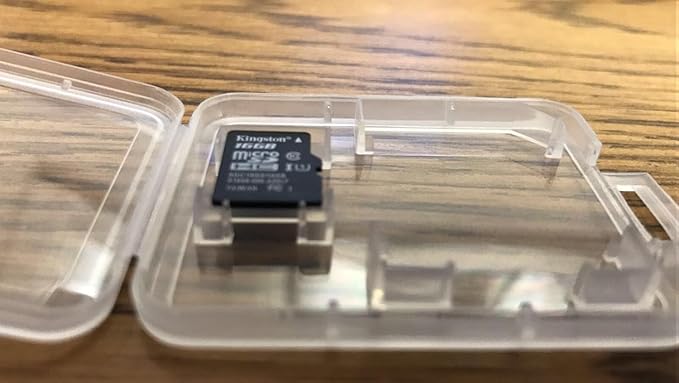 eTECH 10 Pack Clear Plastic SD/SDHC/SDXC/MicroSD/MicroSDHC/MicroSDXC Card Case Holder for SanDisk/Kingston/Transcend/Samsung (Plastic Case Only, Memory Card Not Included)