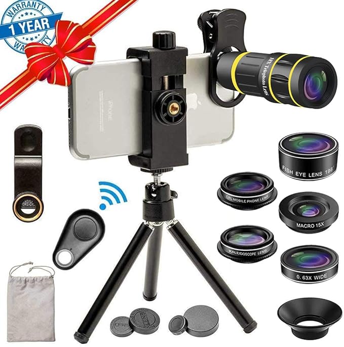 SEVENKA Cell Phone Camera Lens Kit