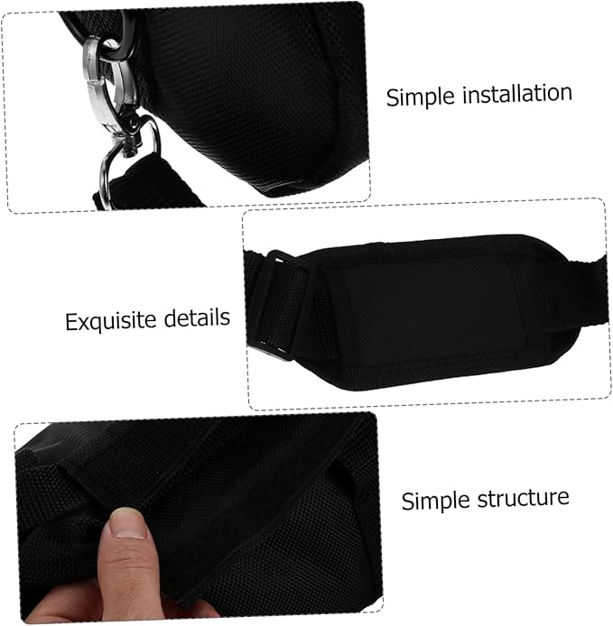Oxford Fabric Tripod Bag with Shoulder Strap Lightweight Photography Equipment Carrier for Monopod Light Stand and Outdoor Use Padded Protective Storage Pouch