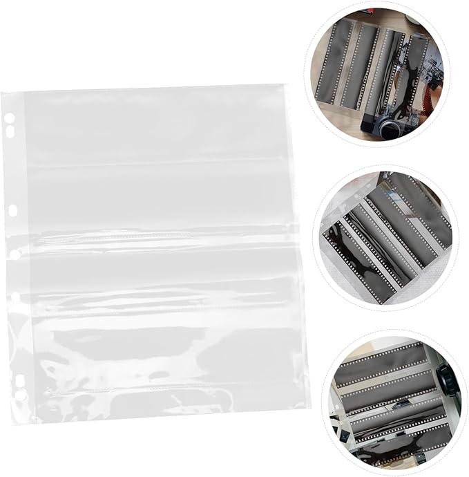 10Pcs Heavy Duty Film Negative Bags Document Sleeves for Photo Film Storage Protectors for Collectors and Historians Reliable Protection for Negatives